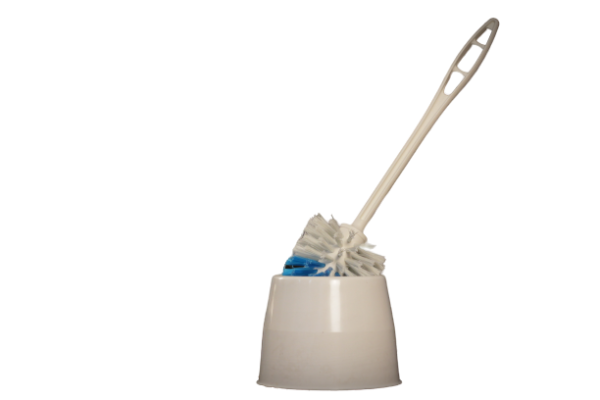 ESCOBILLA PARA BAÑO CON DEPOSITO ( UNIDAD )