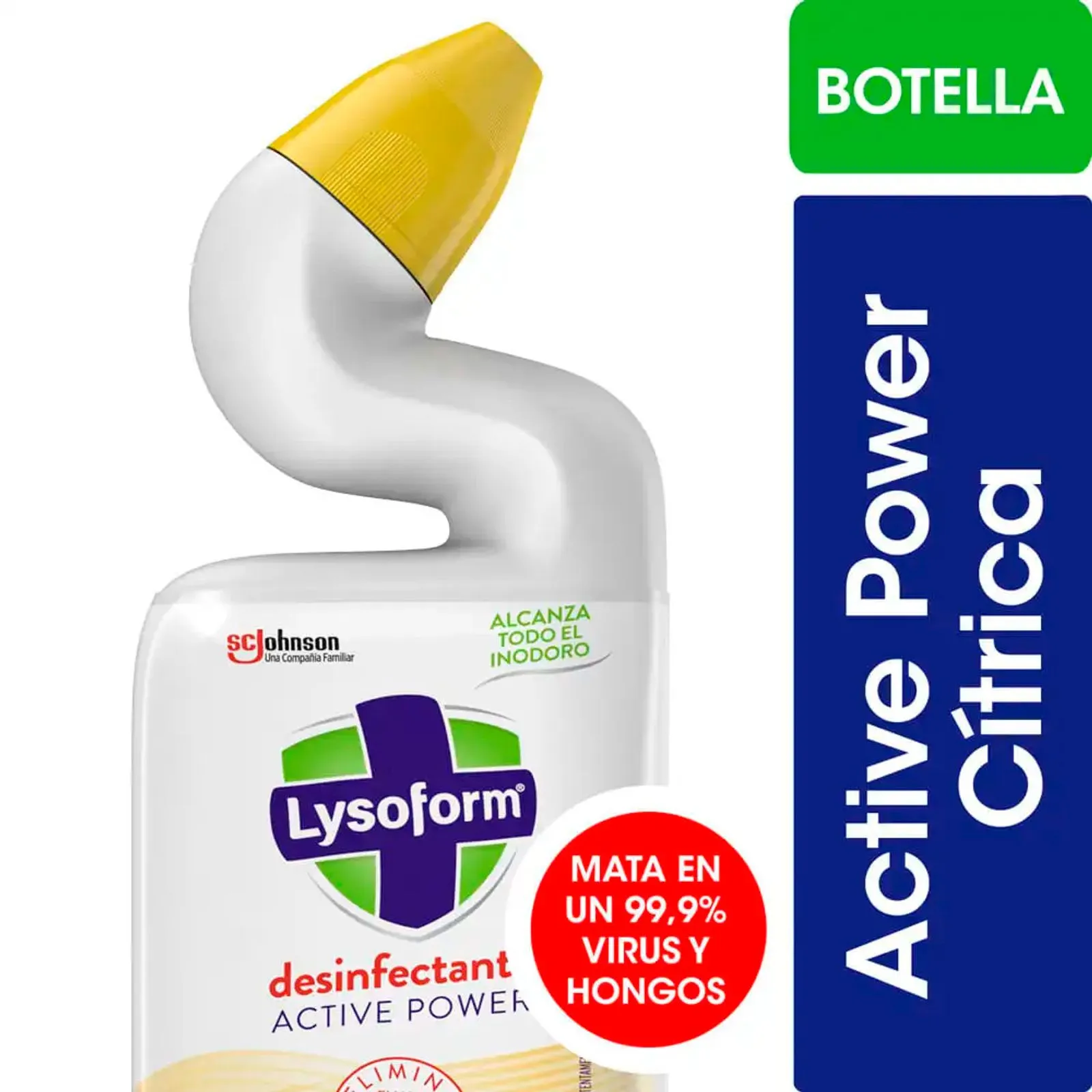 Lysoform limpiador baño gel active power desinfectante