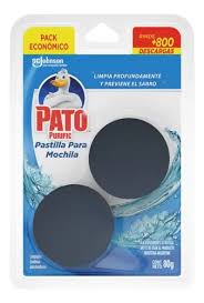 Pato bloque Mochila x 2 pastillas